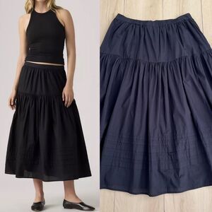 NWT Levi's Becca Tiered 100% Cotton Maxi Prairie Skirt XL (RUNS BIG) Whimsigoth